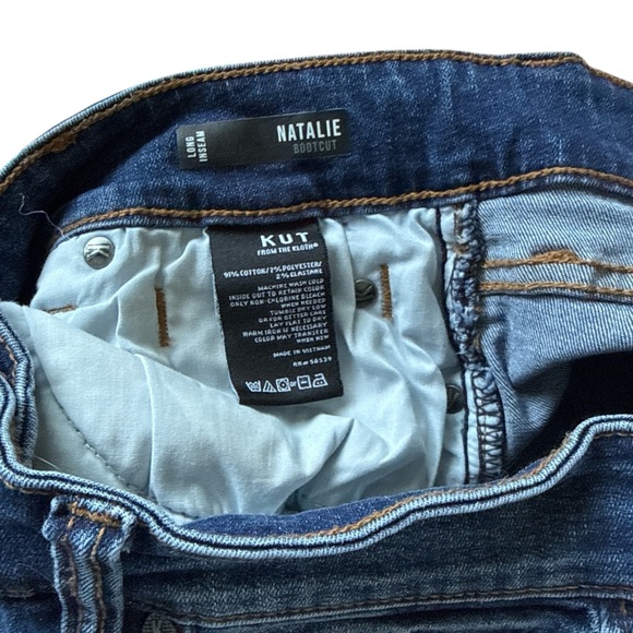 Kut from the Kloth Natalie Bootcut 10L EUC D0067 - Picture 6 of 6